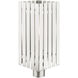 Greenwich 1 Light 20 inch Brushed Nickel Outdoor Post Top Lantern