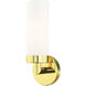 Aero 1 Light 4 inch Polished Brass ADA ADA Single Sconce Wall Light