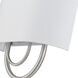 Stratton 2 Light 13 inch Brushed Nickel ADA Wall Sconce Wall Light