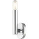 Copenhagen 1 Light 5.13 inch Polished Chrome ADA Wall Sconce Wall Light, Single