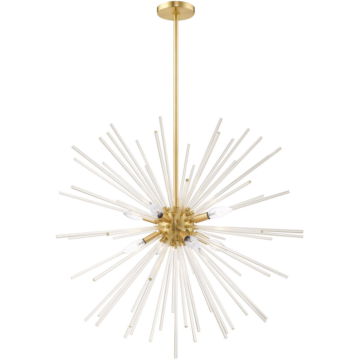 Utopia 8 Light 34.00 inch Chandelier
