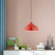 Amador 1 Light 12 inch Shiny Red Mini Pendant Ceiling Light