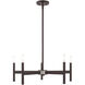 Copenhagen 5 Light 25 inch Bronze Chandelier Ceiling Light