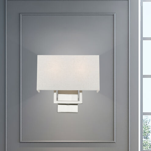 Pierson 2 Light 13 inch Brushed Nickel ADA Sconce Wall Light