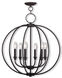 Milania 6 Light 25 inch Bronze Chandelier Ceiling Light