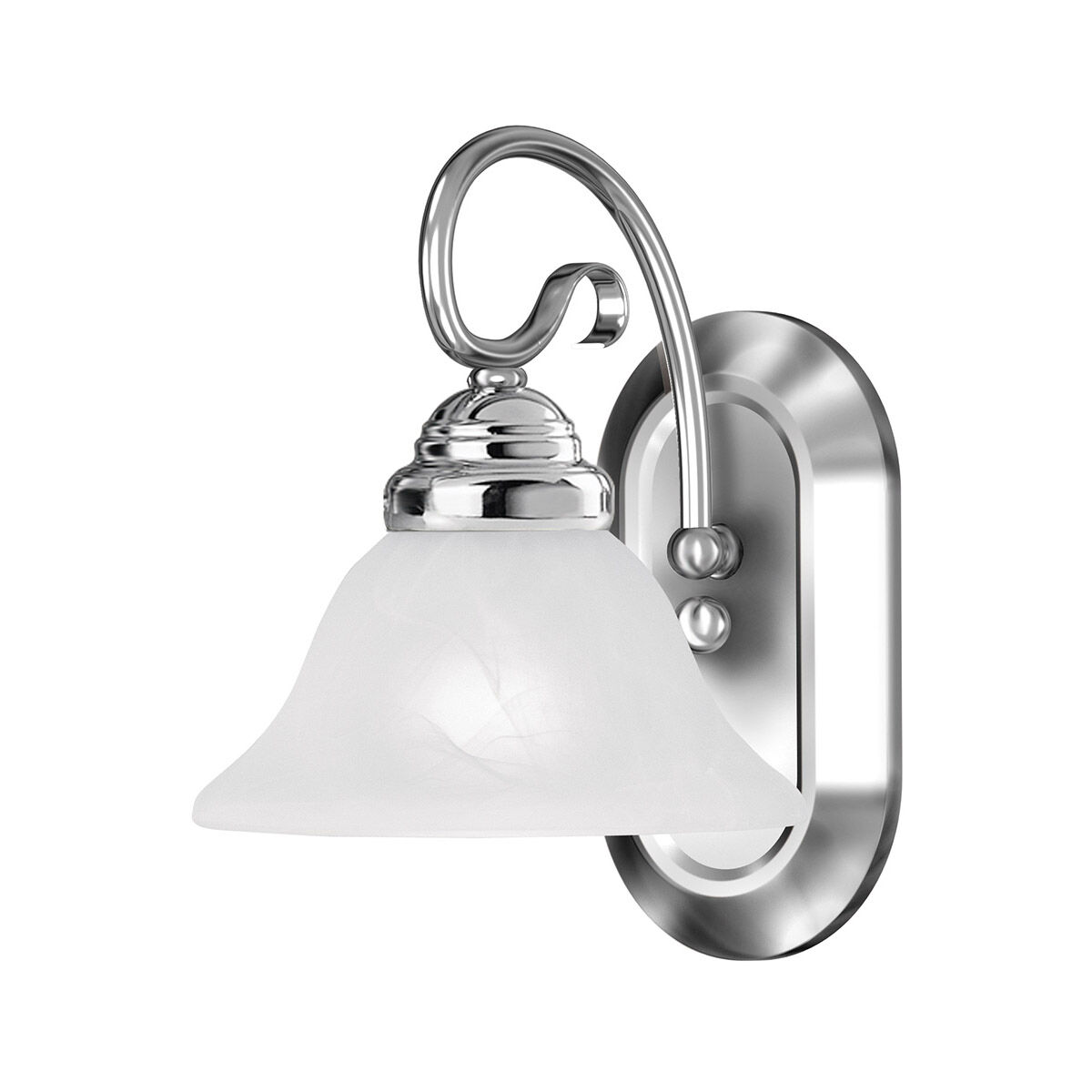 Coronado 1 Light 8 inch Polished Chrome Bath Vanity Wall Light