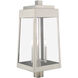 Oslo 3 Light 25 inch Brushed Nickel Outdoor Post Top Lantern