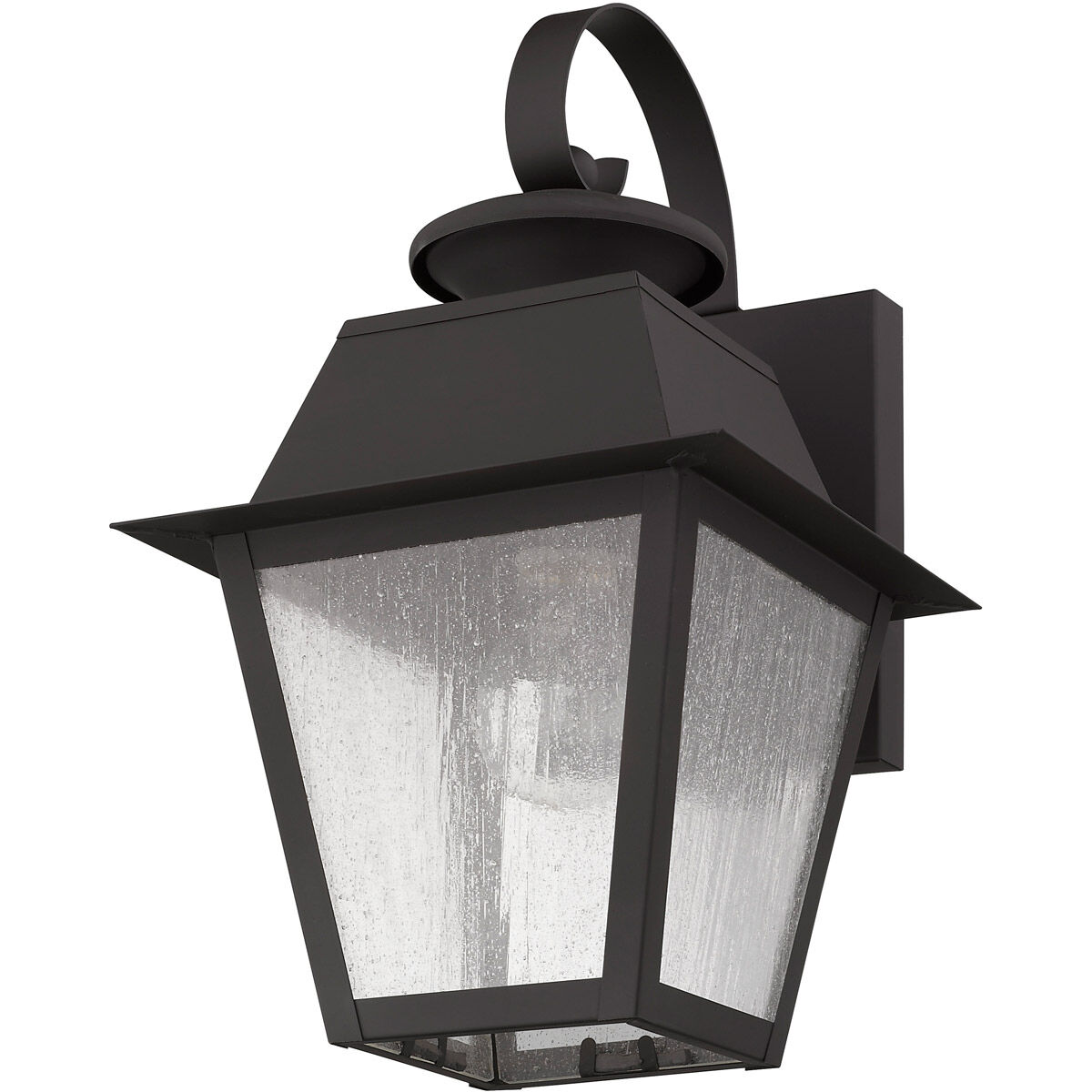 Mansfield 1 Light 13 inch Bronze Outdoor Wall Lantern