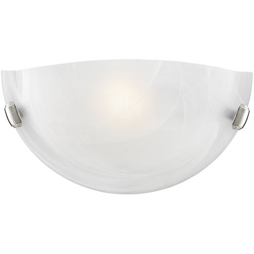 Oasis 1 Light 12 inch Brushed Nickel ADA Wall Sconce Wall Light