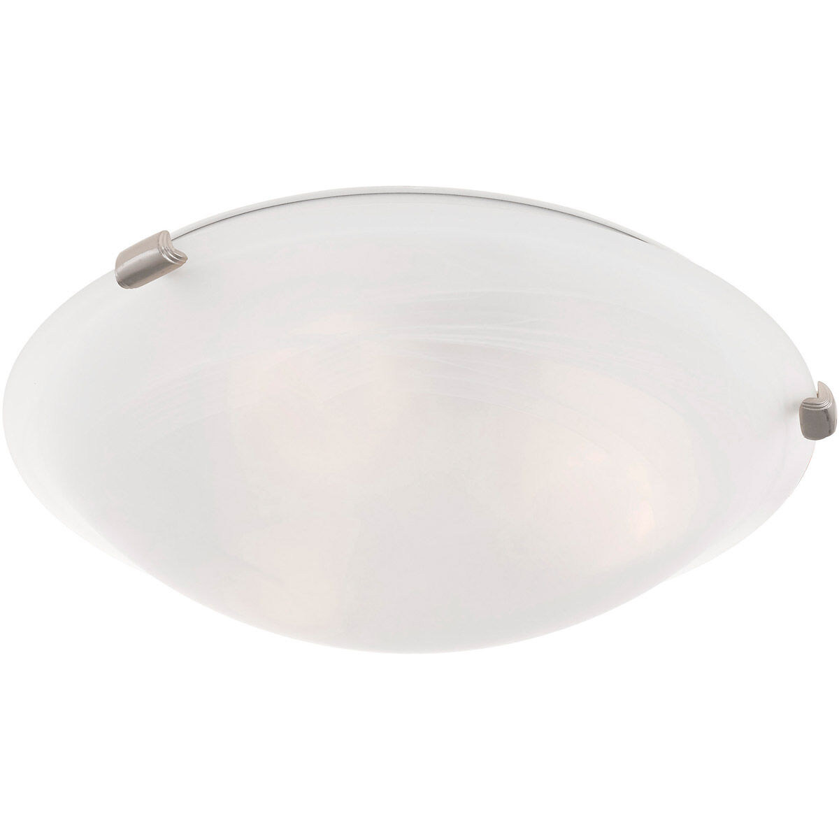 Oasis 3 Light 17 inch Brushed Nickel Semi-Flush Mount Ceiling Light