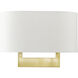 Allison Wall Sconce Wall Light in Satin Brass, Medium