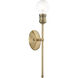 Lansdale 1 Light 5 inch Antique Brass ADA Sconce Wall Light