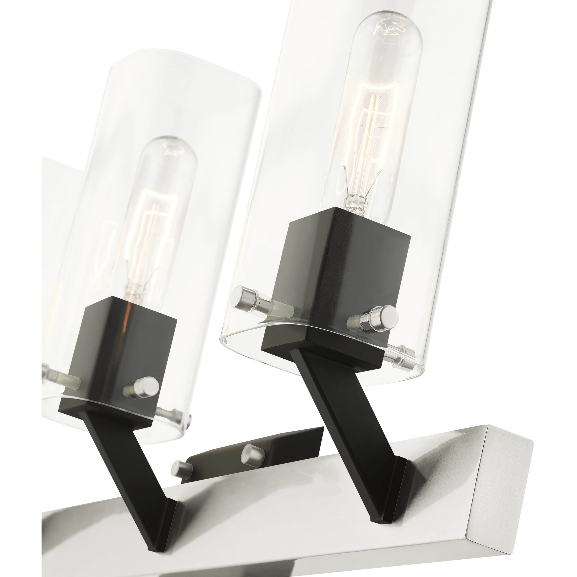 Beckett 3 Light 24 inch Brushed Nickel Vanity Sconce Wall Light