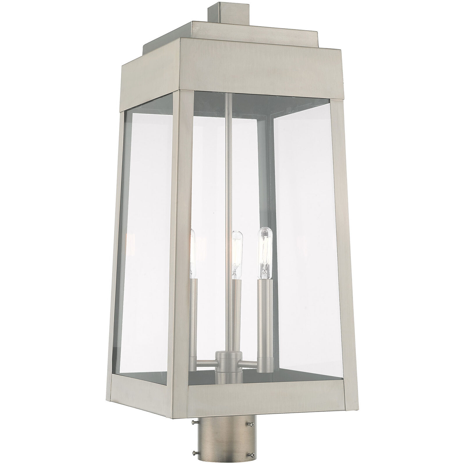 Oslo 3 Light 10.50 inch Post Light & Accessory