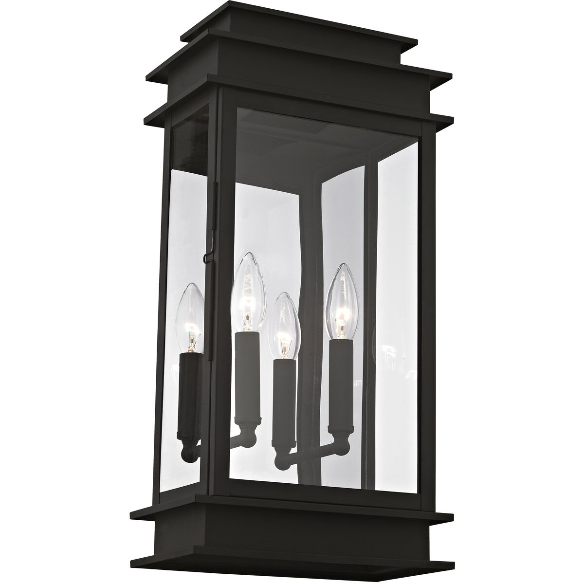 Princeton 2 Light 19 inch Black Outdoor Wall Lantern