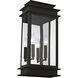 Princeton 2 Light 19 inch Black Outdoor Wall Lantern
