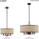 Park Ridge 7 Light 24 inch Bronze Pendant Chandelier Ceiling Light
