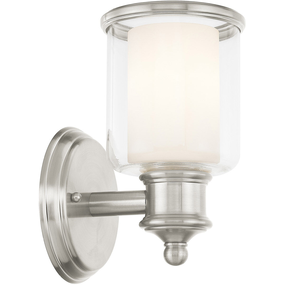 Middlebush 1 Light 6 inch Brushed Nickel Wall Sconce Wall Light
