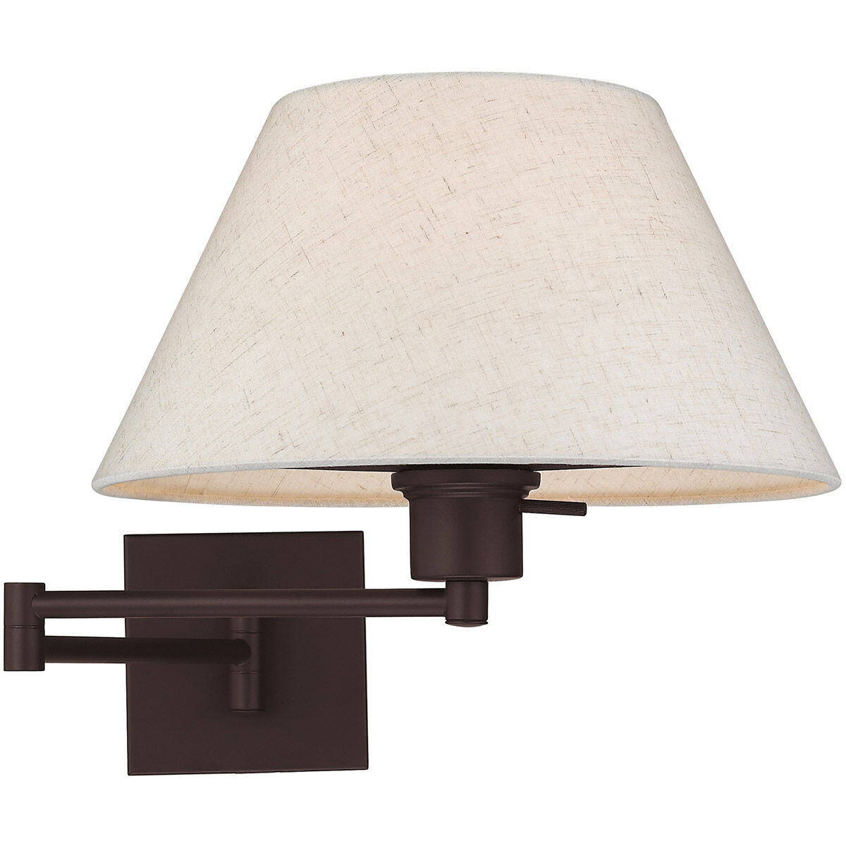 Allison 25 inch 100.00 watt Bronze Swing Arm Wall Lamp Wall Light
