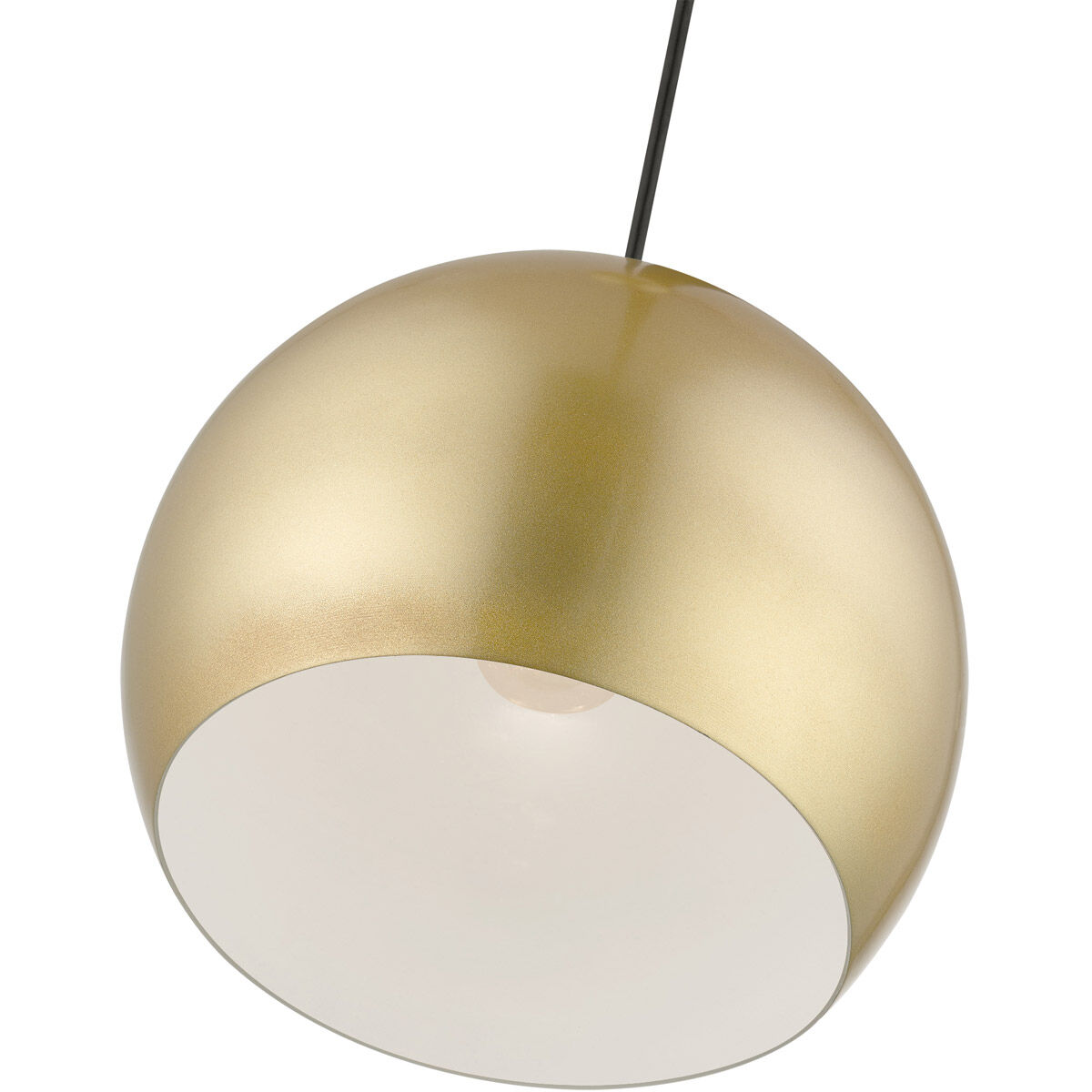 Piedmont 1 Light 10 inch Soft Gold with Polished Brass Accents Pendant Ceiling Light