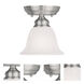 Essex 1 Light 6.25 inch Brushed Nickel Semi-Flush Ceiling Light