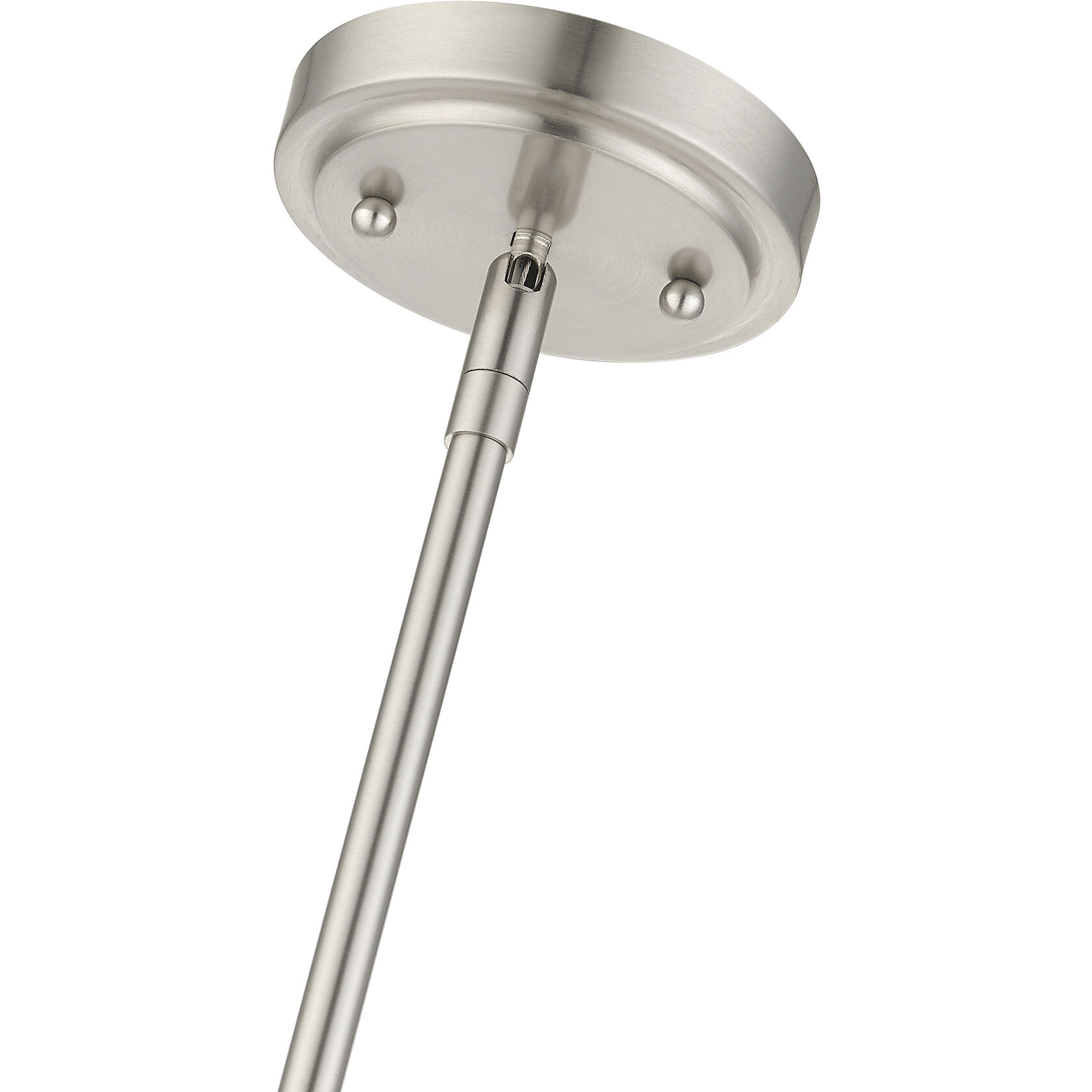 Quincy 1 Light 4.75 inch Brushed Nickel Mini Pendant Ceiling Light