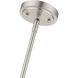 Quincy 1 Light 4.75 inch Brushed Nickel Mini Pendant Ceiling Light