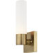 Aero ADA Wall Sconce Wall Light in Antique Brass