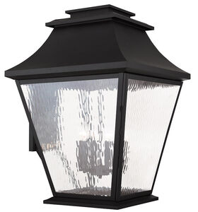 Hathaway 6 Light 30 inch Black Outdoor Wall Lantern