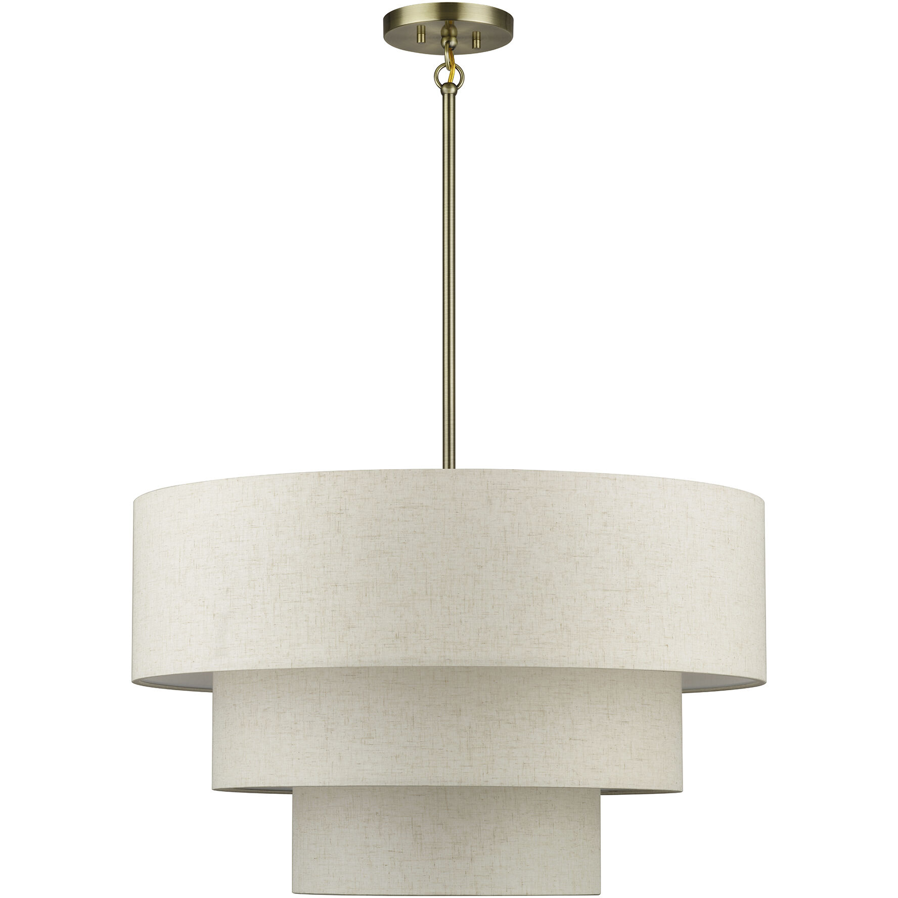 Manorwood 5 Light 28 inch Antique Brass Pendant Chandelier Ceiling Light, Medium