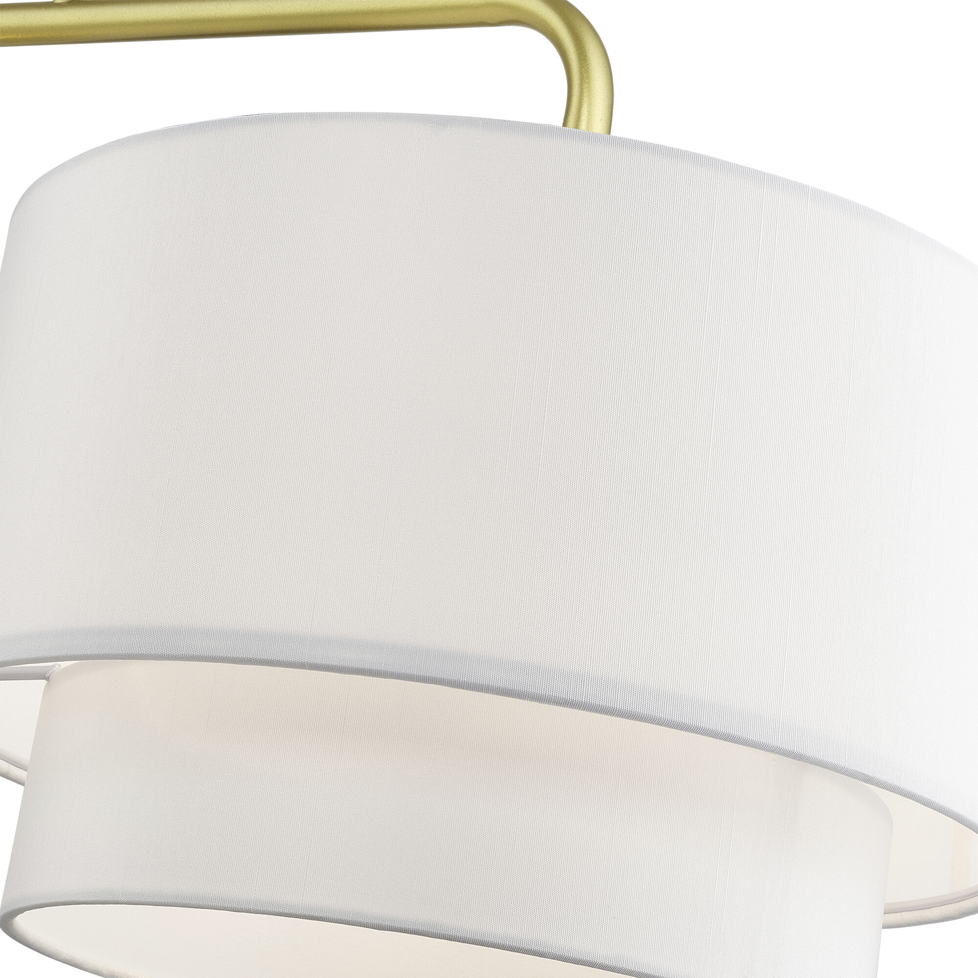 Manorwood 3 Light 49 inch Soft Gold Linear Chandelier Ceiling Light