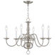 Williamsburgh 6 Light 24.00 inch Chandelier
