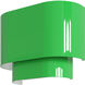 Springview 1 Light 11 inch Shiny Apple Green ADA ADA Sconce Wall Light