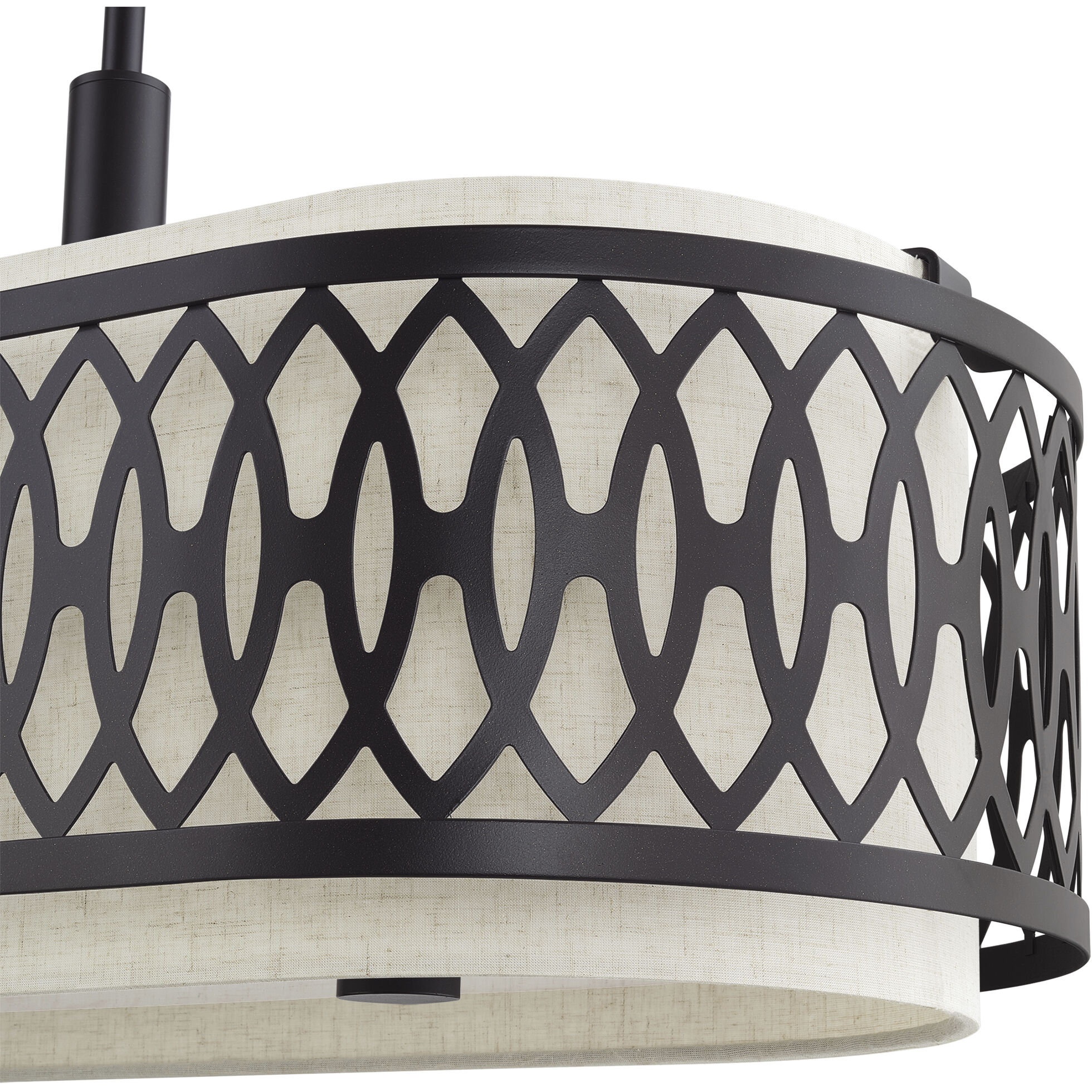 Vistaview 6 Light 42 inch English Bronze Linear Chandelier Ceiling Light