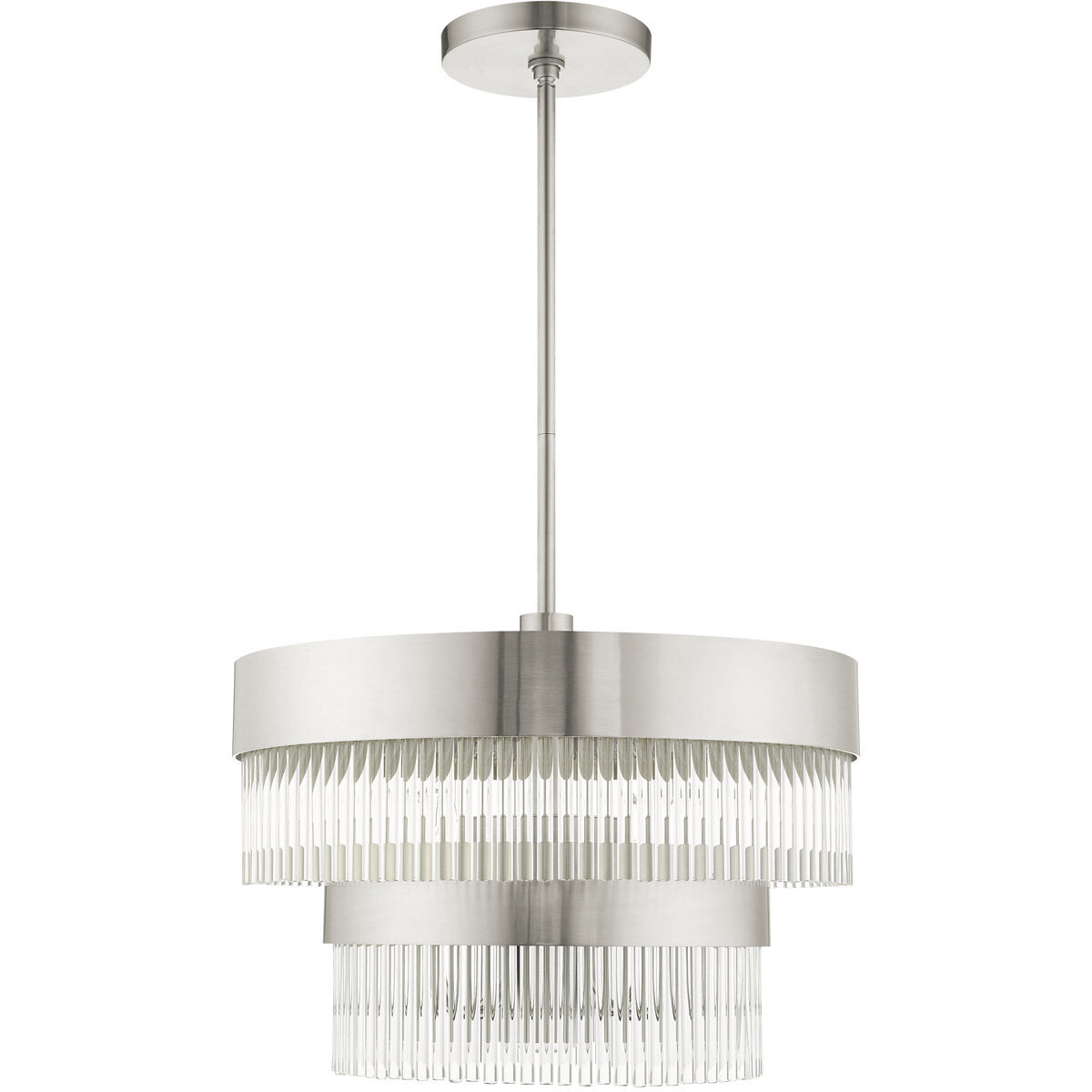 Norwich 5 Light 20 inch Brushed Nickel Chandelier Ceiling Light