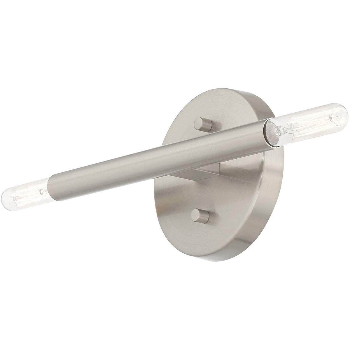 Copenhagen 2 Light 5 inch Brushed Nickel ADA ADA Wall Sconce Wall Light