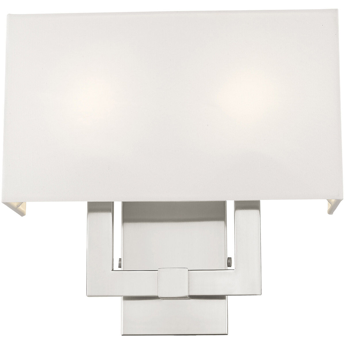 Hollborn 2 Light 13 inch Brushed Nickel ADA Wall Sconce Wall Light