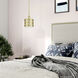 Vistaview 1 Light 7.25 inch Soft Gold Mini Pendant Ceiling Light