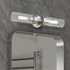 Ludlow 2 Light 4 inch Brushed Nickel Vanity Sconce Wall Light