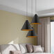 Allison 1 Light 14 inch Shiny Black Mini Pendant Ceiling Light