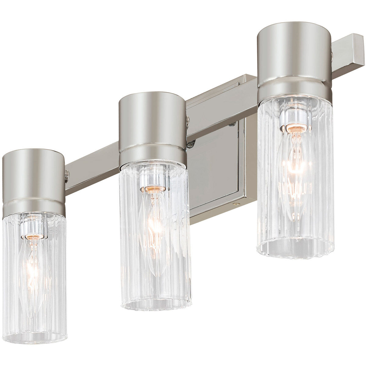 Midtown 3 Light 18 inch Polished Chrome Bath Vanity Wall Light