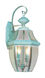 Monterey 2 Light 20 inch Verdigris Outdoor Wall Lantern