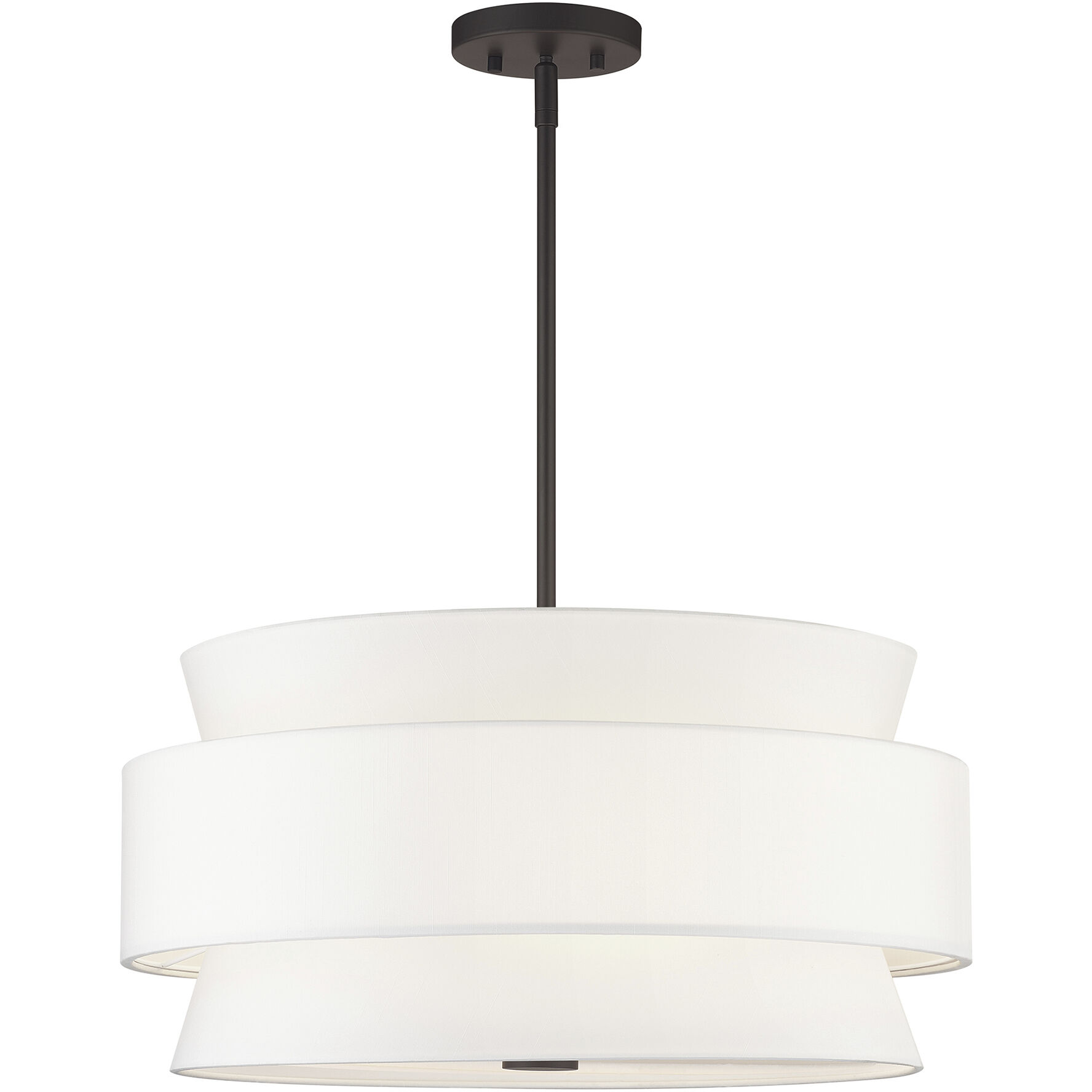 Fontana 5 Light 22 inch Bronze Pendant Chandelier Ceiling Light