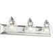Birmingham 3 Light 24 inch Polished Chrome Vanity Sconce Wall Light