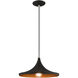 Allison 1 Light 14 inch Black Mini Pendant Ceiling Light