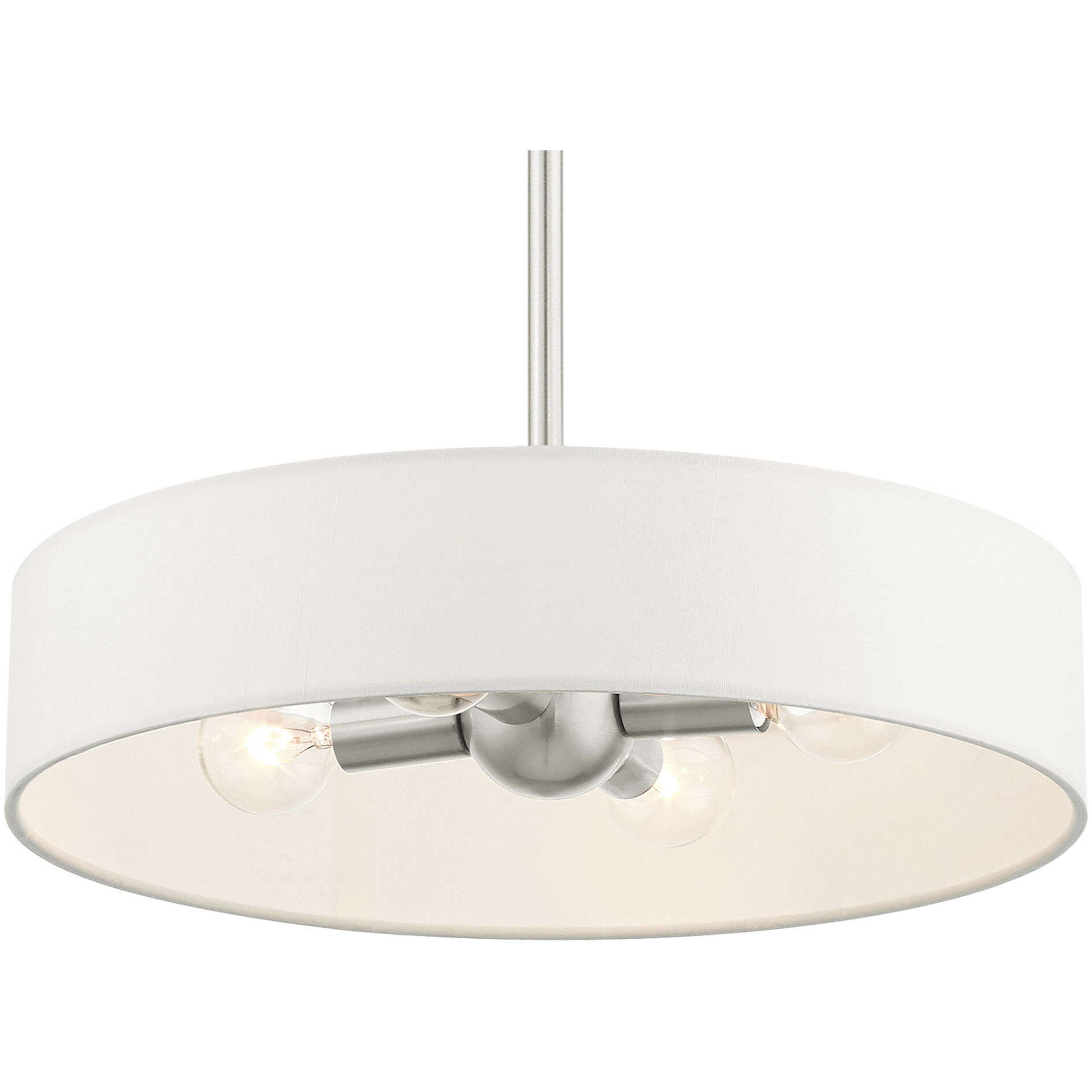 Venlo 4 Light 14 inch Brushed Nickel Pendant Ceiling Light