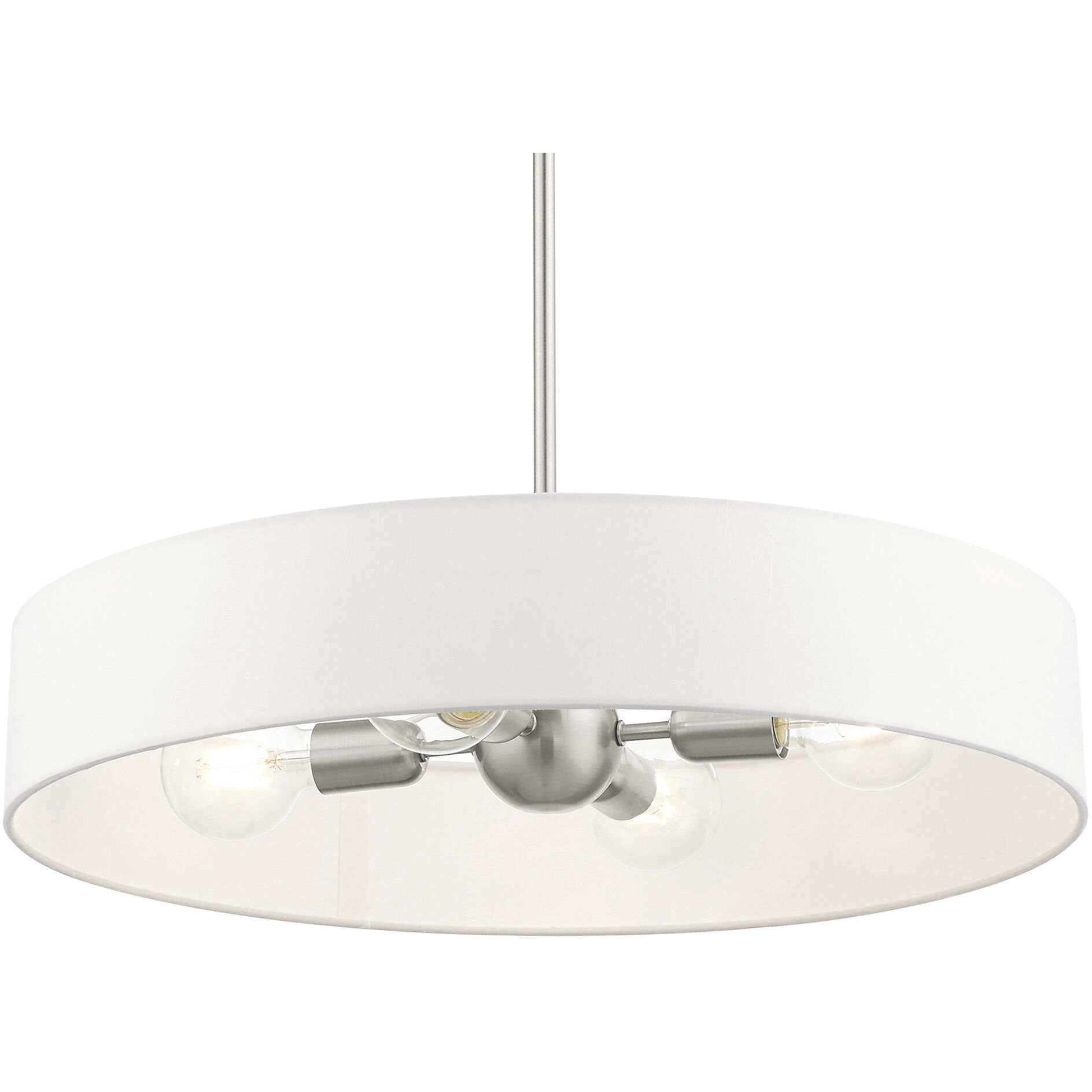 Venlo 4 Light 22 inch Brushed Nickel Pendant Ceiling Light