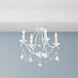 Chesterfield 4 Light 18 inch Antique White Mini Chandelier Ceiling Light