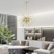 Tribeca 7 Light 25 inch Soft Gold with Polished Brass Accents Pendant Chandelier Ceiling Light