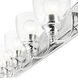 Birmingham 5 Light 36 inch Polished Chrome Vanity Sconce Wall Light